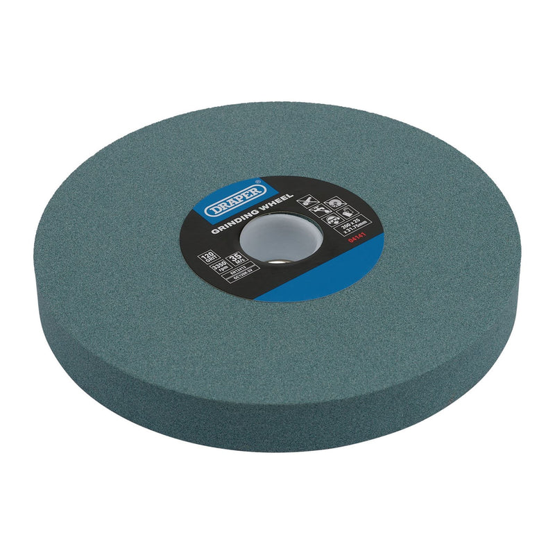 Draper Silicon Carbide Bench Grinding Wheel, 200 x 25mm, 120G 04141 Draper - Dynamic Drive