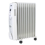 Sealey Oil-Filled Radiator 2500W/230V 11-Element RD2500 Sealey - Dynamic Drive
