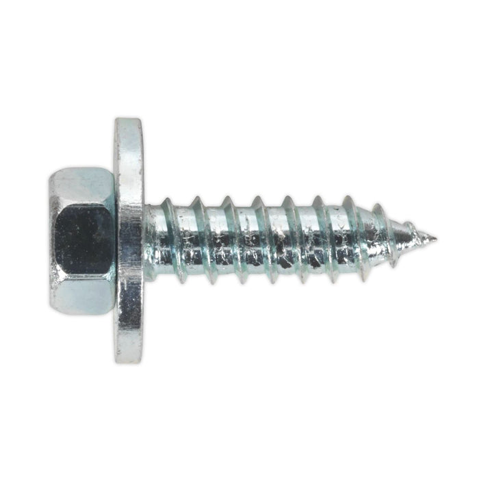 Sealey Acme Screw with Captive Washer #12 x 3/4" Zinc Pack of 100 ASW12 Sealey - Dynamic Drive