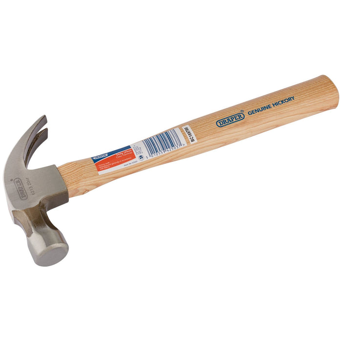 Draper Hickory Shaft Claw Hammer, 560g/20oz 42503 Draper - Dynamic Drive