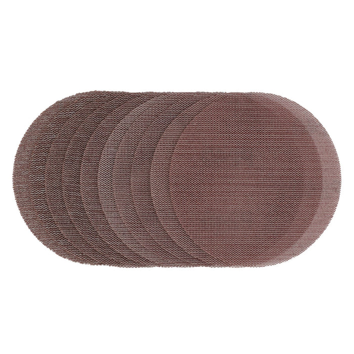 Draper Mesh Sanding Discs, 125mm, Assorted Grit - 80G, 120G, 180G, 240G (Pack of Draper - Dynamic Drive