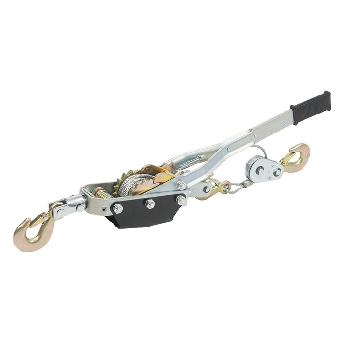 Silverline Heavy Duty Hand Cable Puller 3500kg / 3m Cable Silverline - Dynamic Drive