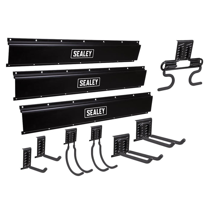 Sealey Multipurpose Storage Hook Kit 10pc APHKIT2 Sealey - Dynamic Drive