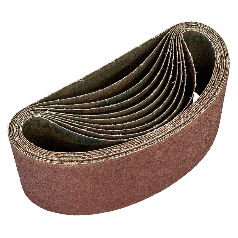 Sealey Sanding Belt 100 x 620mm 36Grit Pack of 5 WSB62365 Sealey - Dynamic Drive