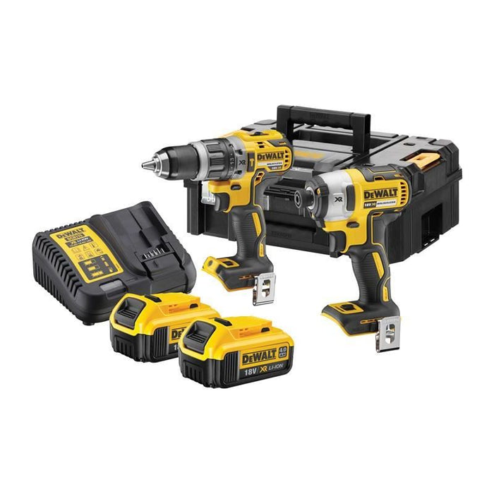 Dewalt Power Tools DCK266M2T TSTAK™ Twin Kit 2 x 4.0Ah Li-ion DeWALT Power Tools - Dynamic Drive