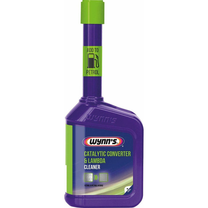 Wynns Catalytic Converter & Lambda Oxygen Sensor Cleaner Petrol Hybrid 325ml Wynns - Dynamic Drive