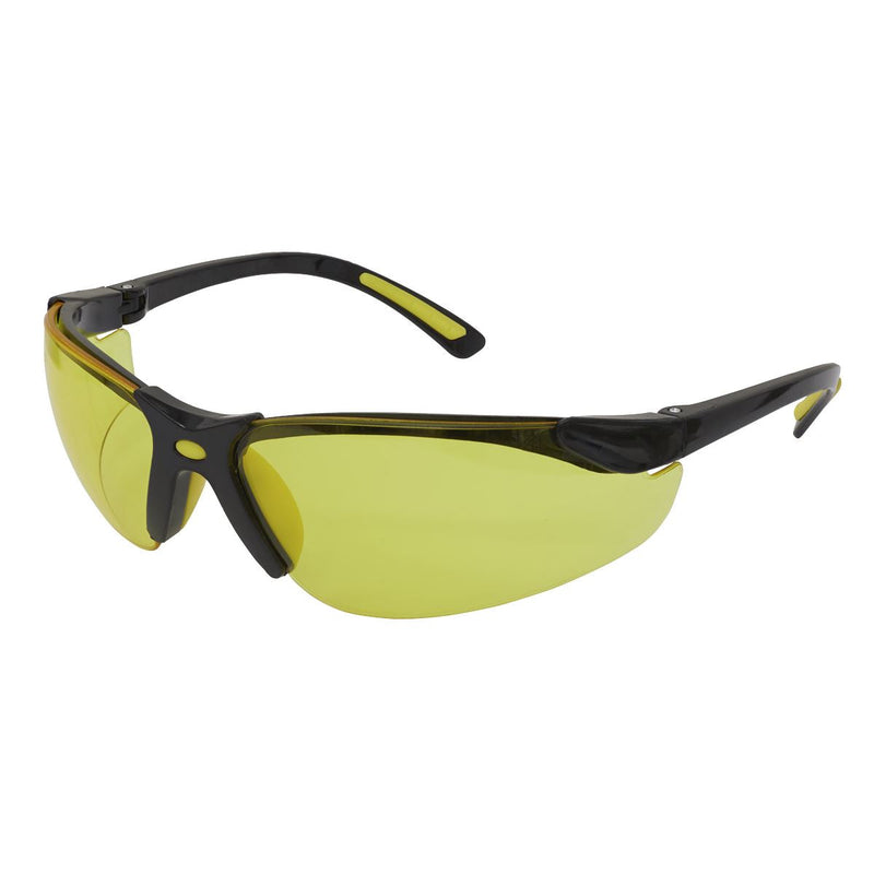 Worksafe Worksafe Zante Style Amber Lens Safety Glasses with Flexi Arms 9215 Worksafe - Dynamic Drive