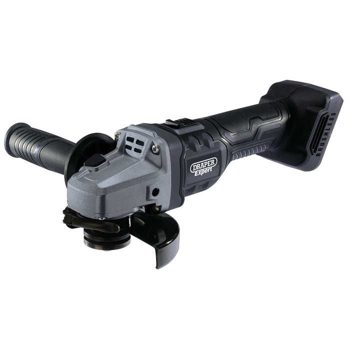 Draper XP20 20V Brushless Angle Grinder, 115mm (Sold Bare) 55953 Draper - Dynamic Drive
