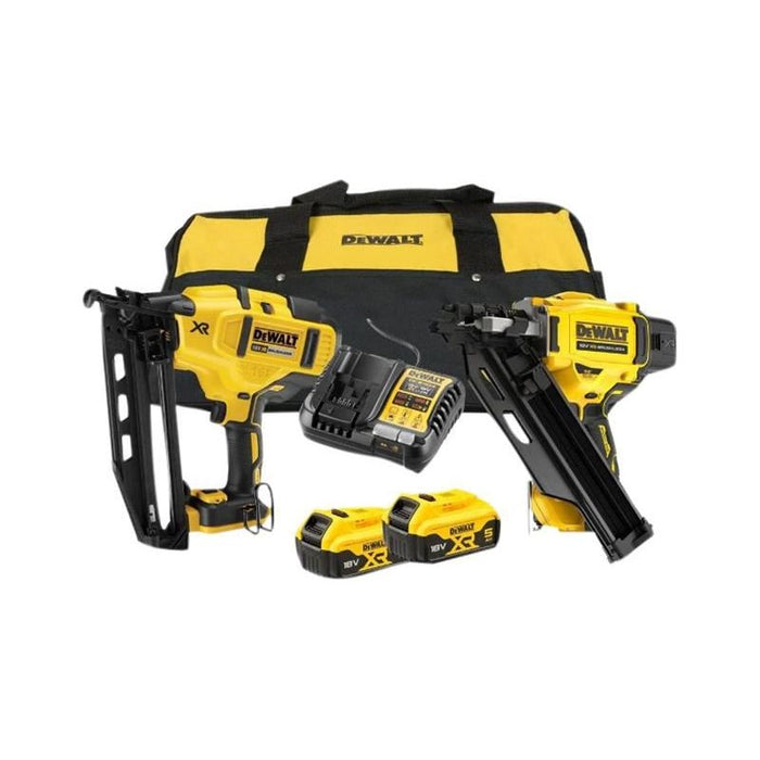 Dewalt Power Tools DCK246P2 XR Nailer Kit 18V 2 x 5.0Ah Li-ion DeWALT Power Tools - Dynamic Drive