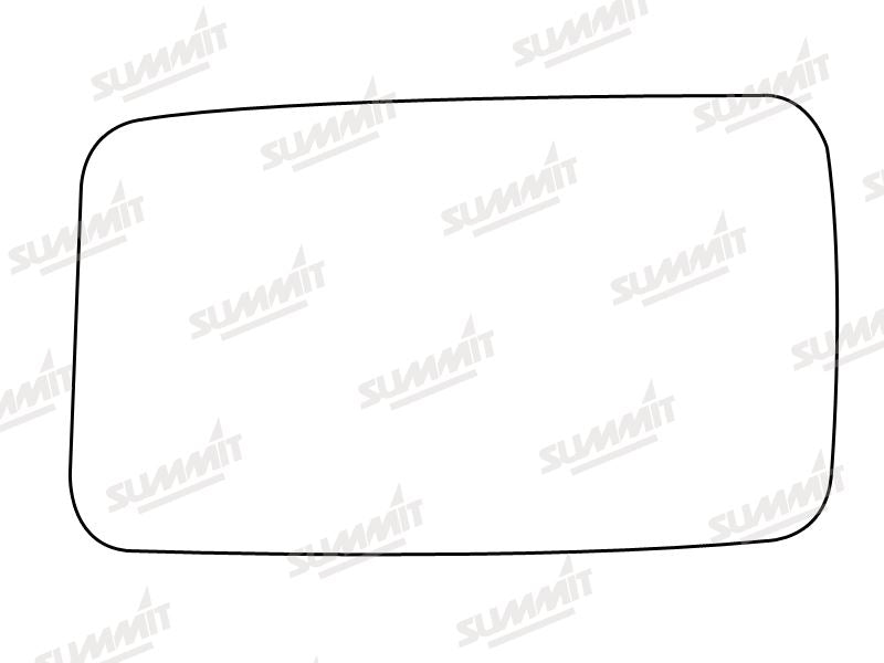 Summit Stick-On Standard Mirror Glass fits Renault 11 LHS Summit - Dynamic Drive