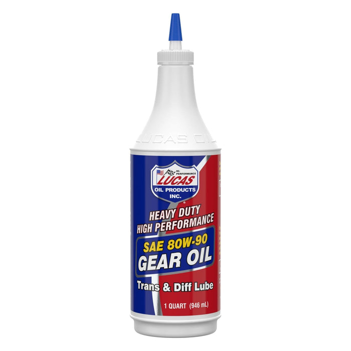 Lucas Oil 80W90 Gear Oil 946Ml 10043 Lucas Oil - Dynamic Drive