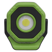 Sealey Rechargeable Pocket Floodlight with Magnet 360 7W COB LED Green Sealey - Dynamic Drive