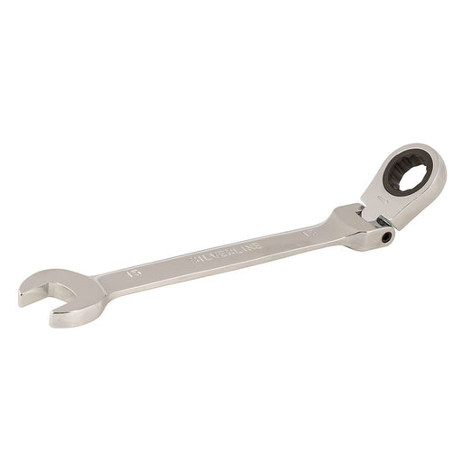 Silverline Flexible Head Ratchet Spanner 15mm Silverline - Dynamic Drive