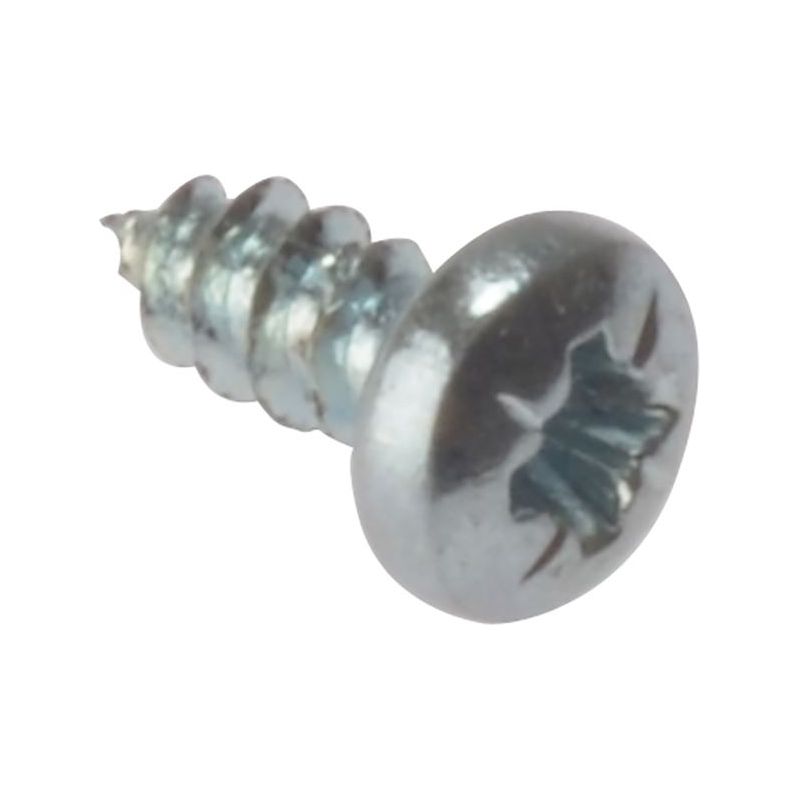 Forgefix Self-Tapping Screw Pozi Compatible Pan Head ZP 5/8in x 6 Box 200 ForgeFix - Dynamic Drive