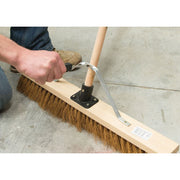 Silverline Broom Stiff Bassine 300mm (12") Silverline - Dynamic Drive