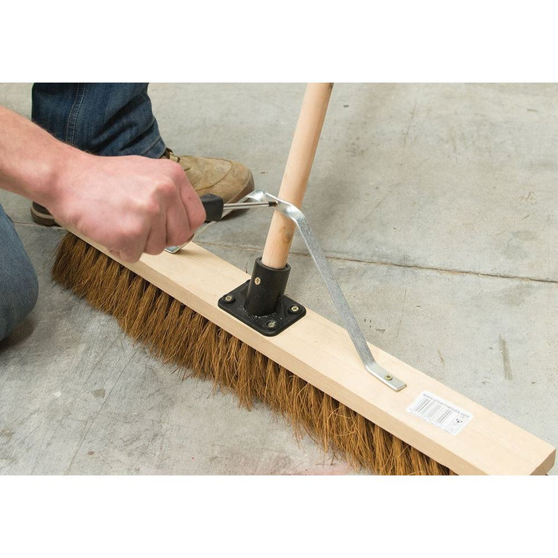 Silverline Broom Stiff Bassine 300mm (12") Silverline - Dynamic Drive