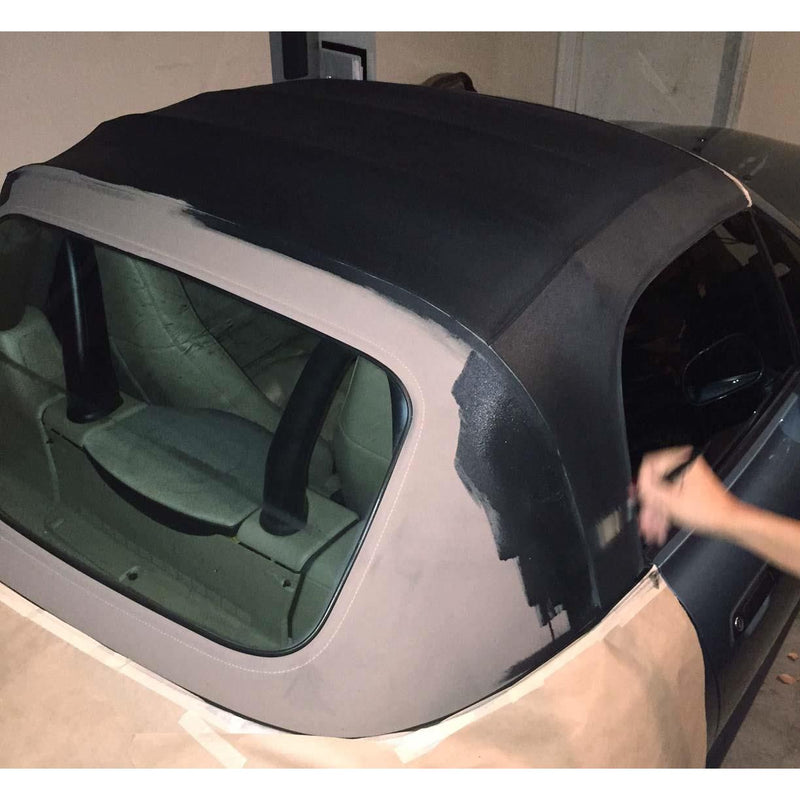 Renovo Soft Top Canvas Hood Reviver BLACK 500ml Dyes Convertible Car Roofs Renovo - Dynamic Drive