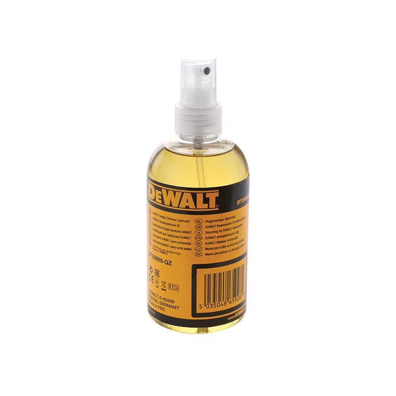 Dewalt Power Tools DT20666 Hedge Trimmer Lubricant 300ml DeWALT Power Tools - Dynamic Drive