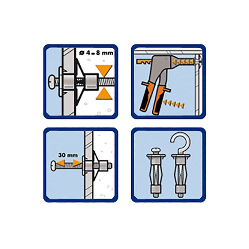 Edma Ultra Fix Metal Anchor Expansion Tool Edma - Dynamic Drive