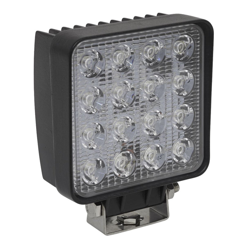 Sealey Square Worklight with Mounting Bracket 48W SMD LED LED5S Sealey - Dynamic Drive
