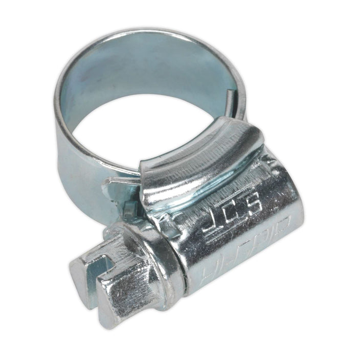 Hi-Grip Hose Clip Zinc Plated 9.5-12Mm Pack Of 3 Sealey - Dynamic Drive