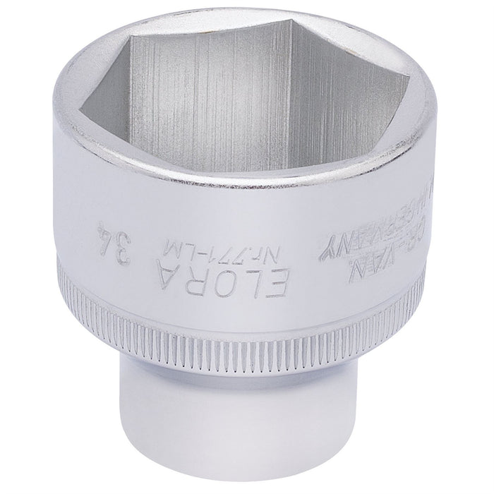 Draper Elora Hexagon Socket, 1/2" Sq. Dr., 34mm 15323 Draper - Dynamic Drive