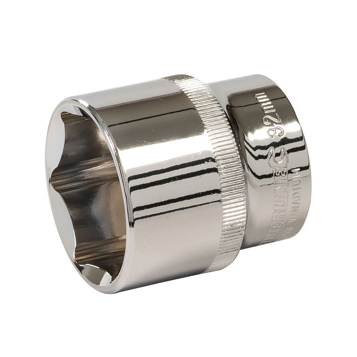 Silverline Socket 1/2" Drive 6pt Metric 32mm Silverline - Dynamic Drive