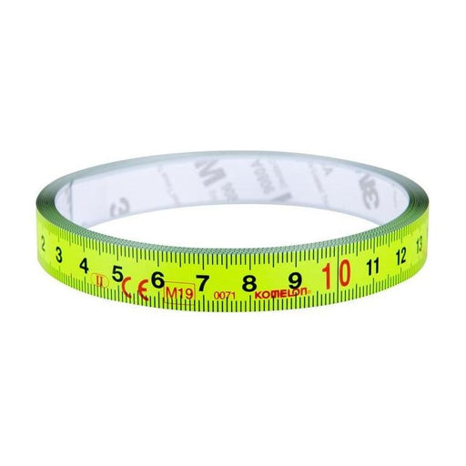 Komelon Stick Flat Tape Measure 2m (Width 13mm) (Metric only) Komelon - Dynamic Drive