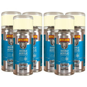 6x Hycote Aerosol Paint for Ford Frozen White 150ml Hycote - Dynamic Drive