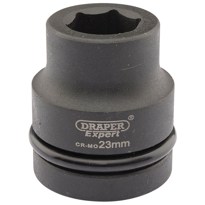 Draper Expert HI-TORQ 6 Point Impact Socket, 1" Sq. Dr., 23mm 05104 Draper - Dynamic Drive