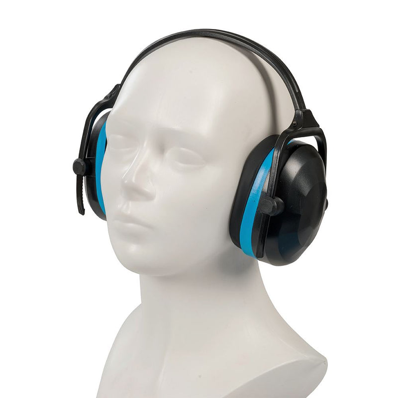 Silverline Folding Ear Defenders SNR 29dB H=29dB M=28dB L=20dB Silverline - Dynamic Drive