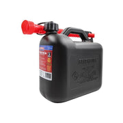 Faithfull Plastic Fuel Can Black 5 litre Faithfull - Dynamic Drive