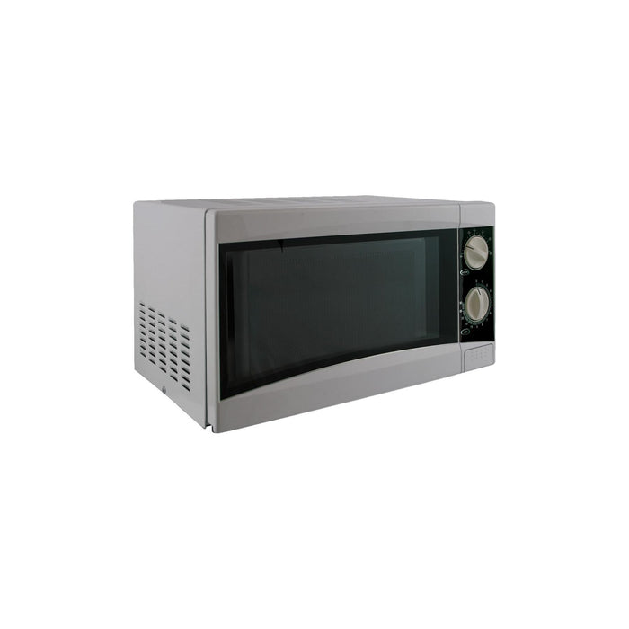 Powerpart Low Wattage Microwave Oven 17L Silver Caravan Motorhome Camper Tent Powerpart - Dynamic Drive