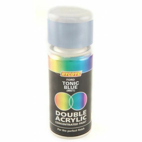 2x Hycote Aerosol Paint for Ford Tonic Blue (Metallic) 150ml Hycote - Dynamic Drive