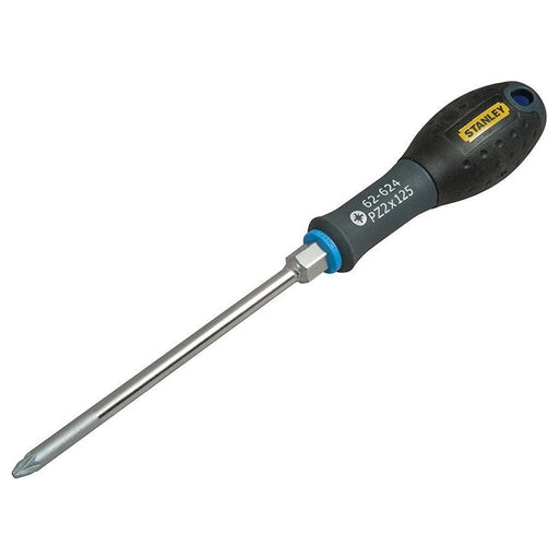 Stanley® Hand Tools FatMax® Bolster Screwdriver Pozi Tip PZ2 x 125mm STANLEY® Hand Tools - Dynamic Drive