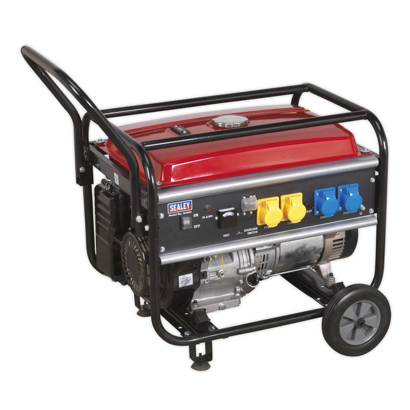 Sealey Generator 5500W 110/230V 13hp G5501 Sealey - Dynamic Drive