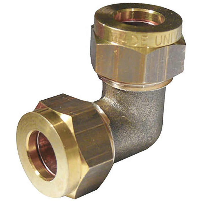 AG Gas Equal Elbow Coupling (3/8" Compression) AG - Dynamic Drive