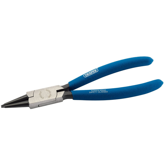 Draper Straight Tip Internal Circlip Pliers, 180mm 38995 Draper - Dynamic Drive