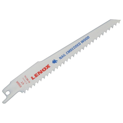 Lenox 20572-656R Wood Cutting Reciprocating Saw Blade 150mm 6 TPI (Pack 5) LENOX - Dynamic Drive