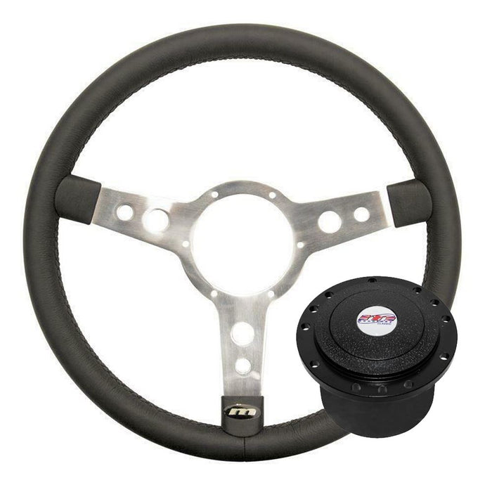 15" Mountney Vinyl Steering Wheel + boss kit for Austin Mini Allegro MG MGB Mountney - Dynamic Drive