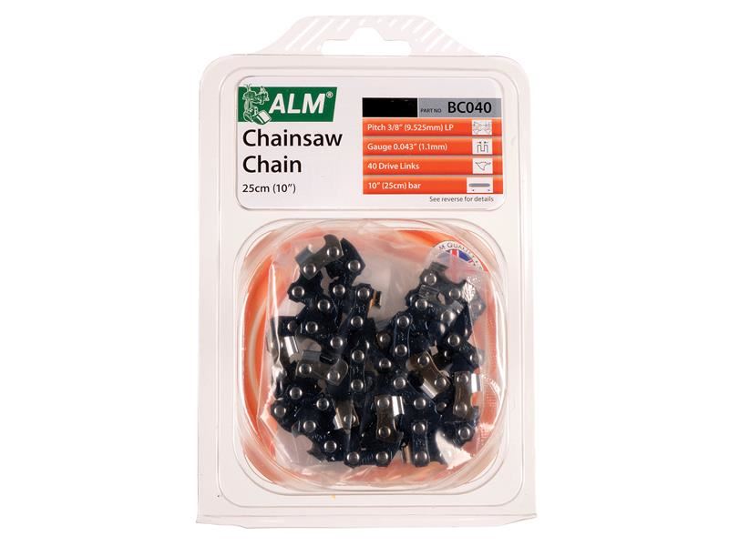 Alm Manufacturing BC040 Chainsaw Chain 3/8in x 40 links - Fits 25cm Bars ALM Manufacturing - Dynamic Drive