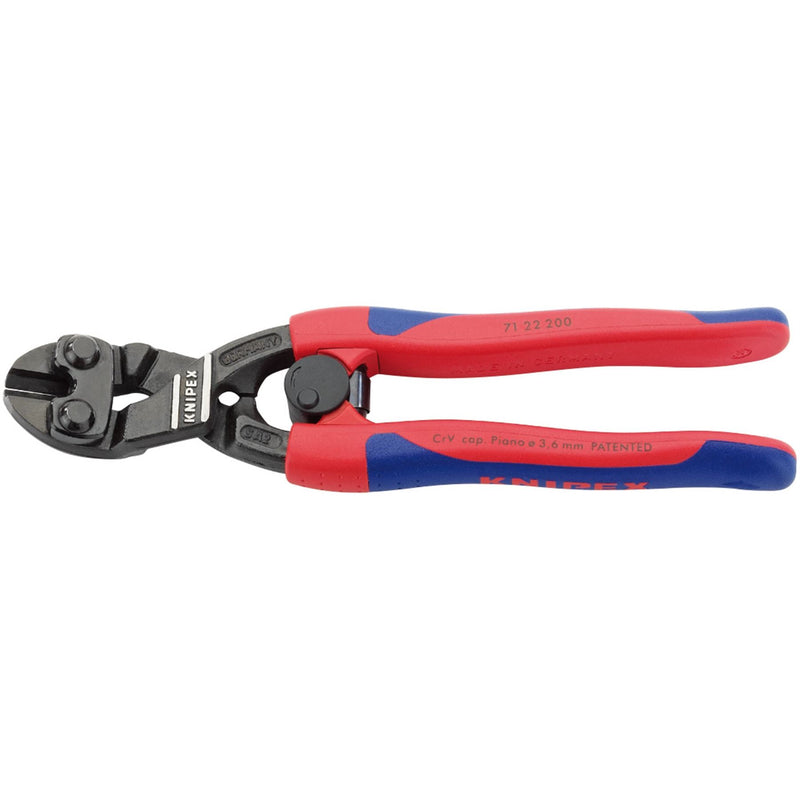 Draper Knipex Cobolt 71 22 200SB Compact 20° Angled Head Bolt Cutters with S Draper - Dynamic Drive