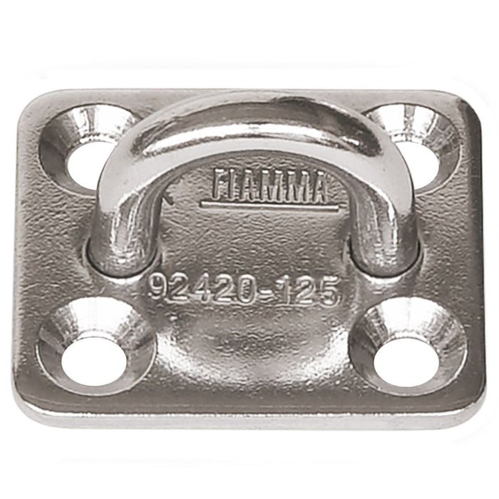 Fiamma Stainless Steel Square Plate Kit (98656-485) Fiamma - Dynamic Drive