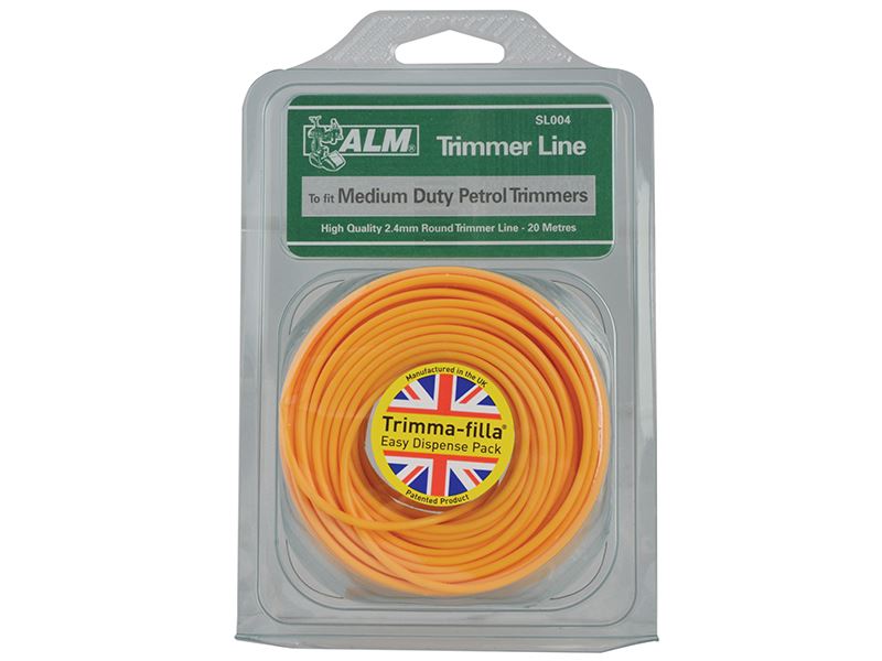 Alm Manufacturing SL004 Medium-Duty Petrol Trimmer Line 2.4mm x 20m ALM Manufacturing - Dynamic Drive