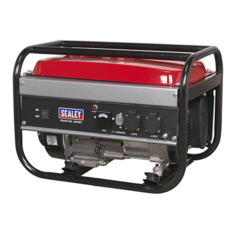 Sealey Generator 2200W 230V 6.5hp G2201 Sealey - Dynamic Drive