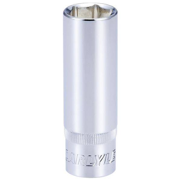 Carlyle Hand Tools 1/2Dr 18Mm 6Pt Deep Chrome Socket SD12018M Caryle Tools - Dynamic Drive