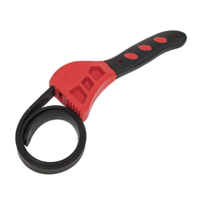 Sealey Strap Wrench 150mm AK6407 Sealey - Dynamic Drive