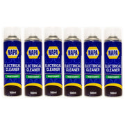 6x NAPA Electrical Contact Cleaner Switch Circuit Dirt Spray Cleaner 500ml NAPA - Dynamic Drive