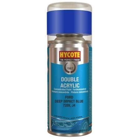 2x Hycote Aerosol Paint for FORD Deep Impact Blue 150ml Hycote - Dynamic Drive