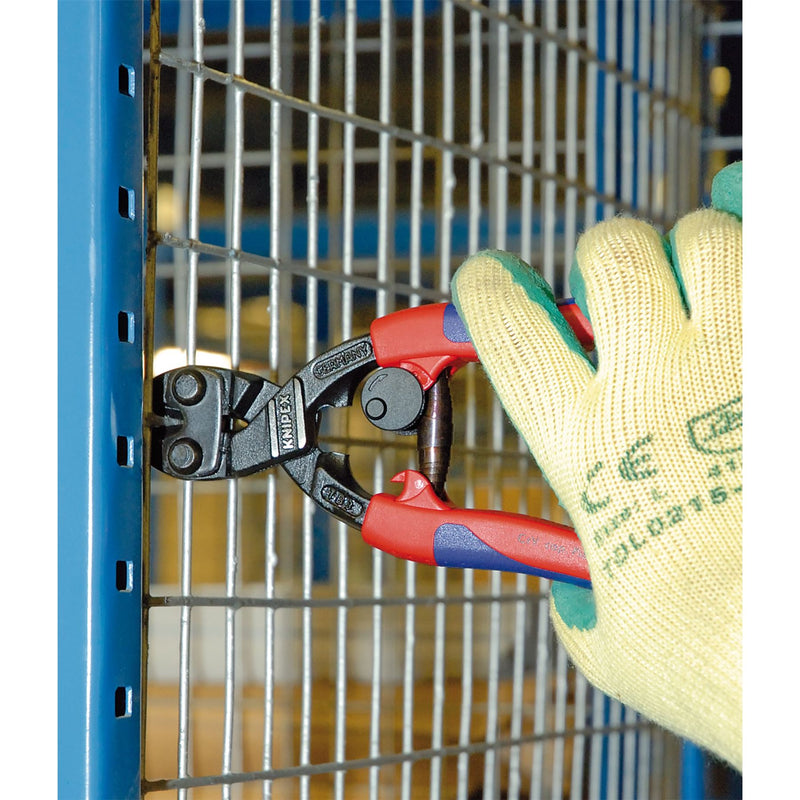 Draper Knipex Cobolt 71 32 200SB Compact Bolt Cutters with Sprung Handle, 200mm Draper - Dynamic Drive